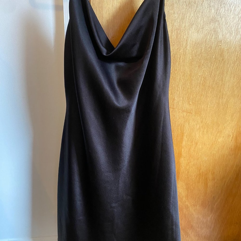 Alice + Olivia Black Slip Dress - size 2